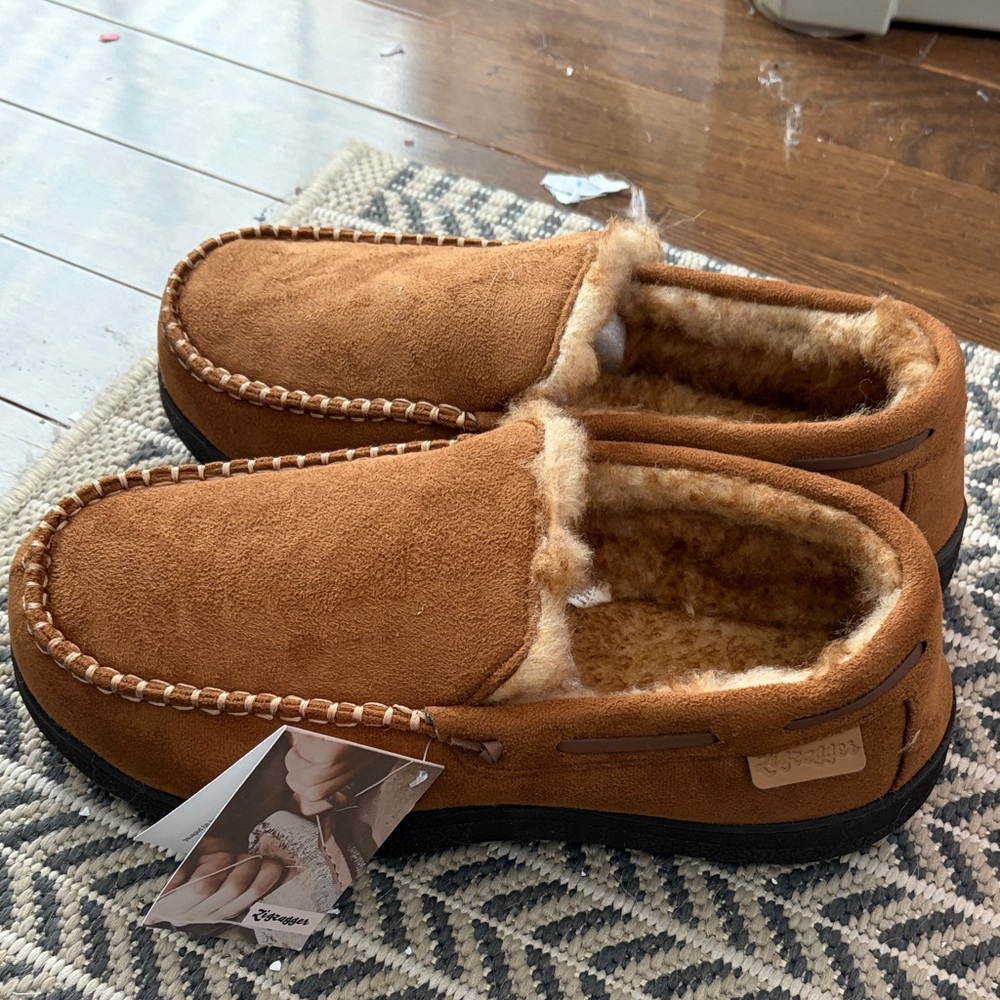 Luxurious Tan Suede Loafers